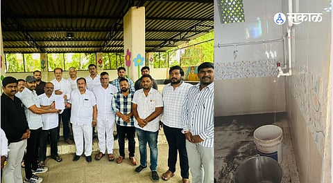 Citizens protested due to lack of facilities in Dhayari crematorium Marathi News