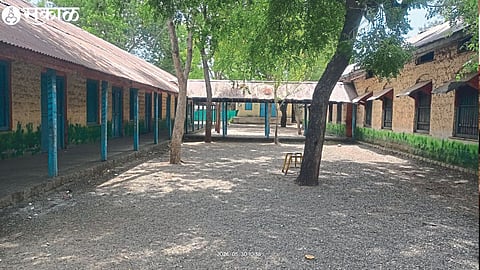 Zilla Parishad school number two building.