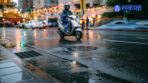 Monsoon Bike Riding: