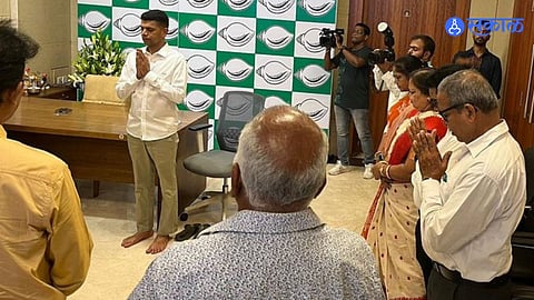VK Pandian BJD Naveen Patnaik