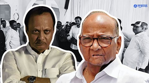 सत्ता आल्यावर सामान्यांचा पोटा पाण्याचा प्रश्न.. शरद पवारांनी अजित पवारांना फटकारले