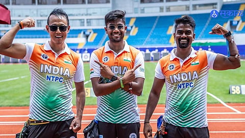 India men's Archery team reach quarterfinals