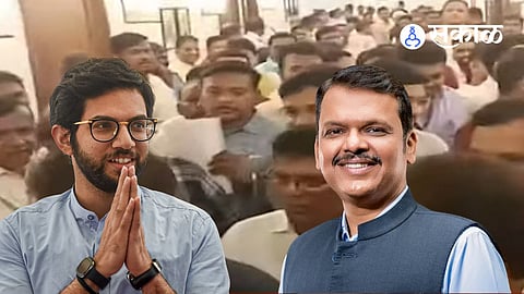 Aditya Thackeray and Devendra Fadnavis