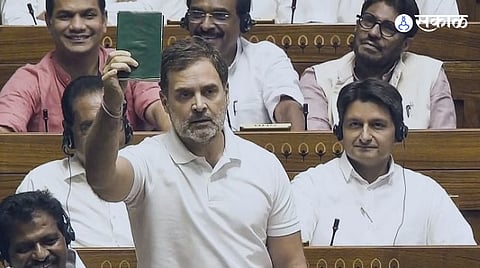 Rahul Gandhi writes to lok sabha Speaker om birla after parts of his speech expunged marathi News