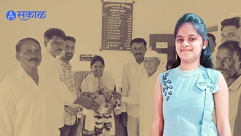 Success Story : घरची परस्थिती बेताची... पेपर वाटून केला अभ्यास, वृत्तपत्र विक्रेत्याची मुलगी झाली CA