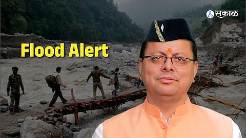 cm dhami uttarakhand landslide