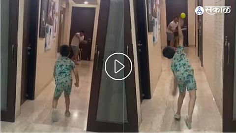 Piyush Chawla Son Bowling