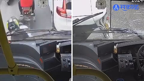 BMTC Volvo Bus Accident
