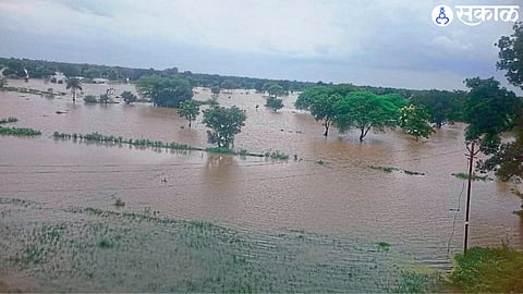 monsoon-induced flood has ravaged Bhandara