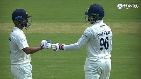 Ajinkya Rahane - Shreyas Iyer