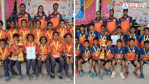Maharashtra Teams at 34th Junior National Kho Kho Championship