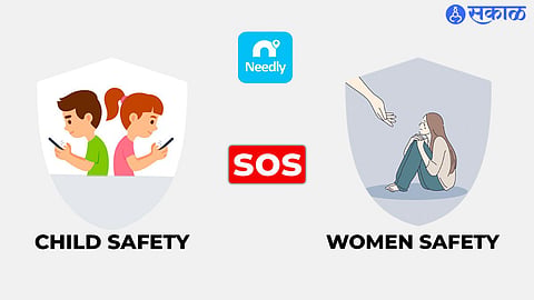 Needly SOS mobile app for women-child safety