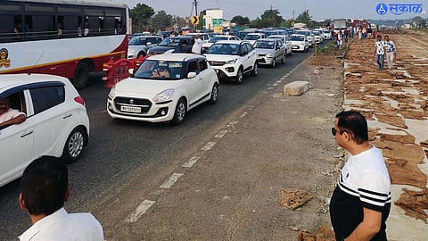Pune-Nashik Highway Traffic