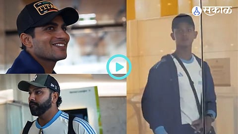 Yashasvi Jaiswal Rohit Sharma Shubman Gill Banter