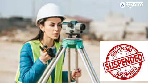 Koregaon land surveyor suspended