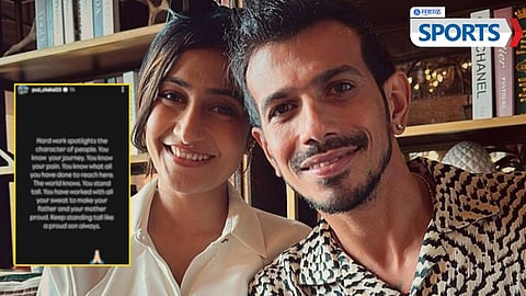 Yuzvendra Chahal's Instagram story
