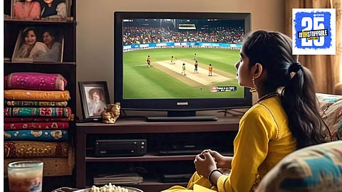 Girl Heart Attack after Virat Kohli Out