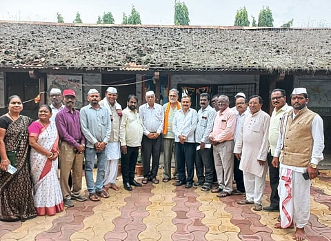 तुषार गांधी यांची ओतूरला भेट