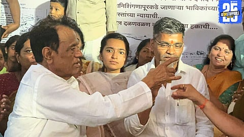 Protest turns into success: Work on Nagar-Manmad Highway begins after Nilesh Lanke receives written assurance from project director.
