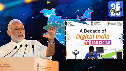 A Decade of Digital India" Reel Contest