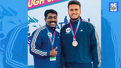 Prathamesh Phuge from Satara wins gold in World Archery Championship, marking a historic achievement.