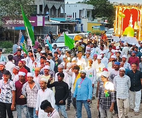 निमगाव केतकीत आकर्षक विद्युत रोषणाई