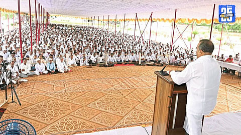 “Balasaheb Patil at Sahyadri urges leaders to maintain loyalty and avoid short-term temptations.”