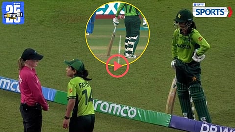 Muneeba Ali wicket India vs Pakistan ICC Women's World Cup 2025