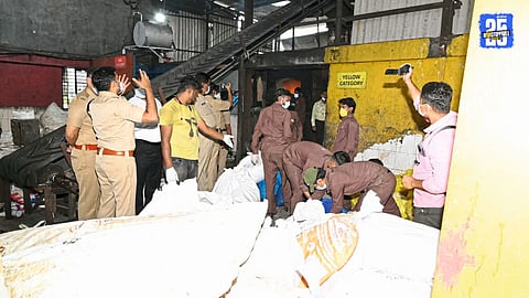 Solapur rural police destroy 999 kg of ganja in a large-scale operation supervised by police superintendents.