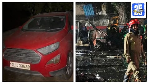 Delhi Bomb Blast Car Seized