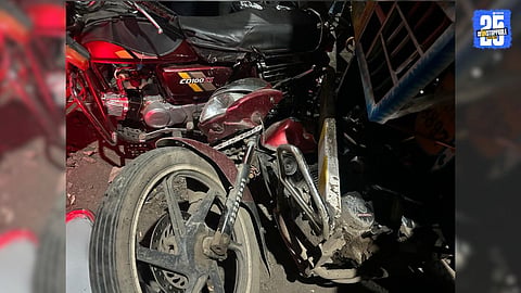 Nine Two-Wheelers Crushed in Theur Truck Accident