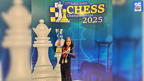 Eight-Year-Old Anvi Hinge Creates History in Bangkok Asian Youth Chess Championship 2025
