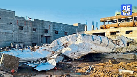 Tank Tower Accident