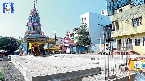 Temple Development Stalled