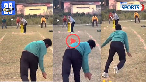 Gully Cricket Bowler’s Plastic ball Swing Viral Video