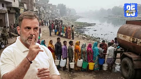 Rahul Gandhi criticize the BJP-led Madhya Pradesh government over Indore Water Contamination Deaths in Bhagirathpura Area