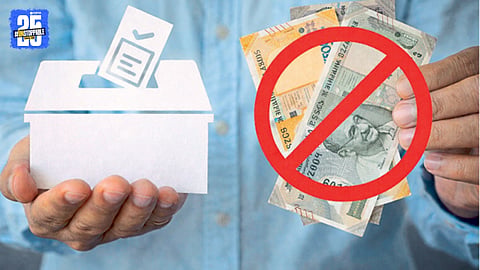 An Indian voter casting a ballot, symbolising the power and responsibility of democracy.