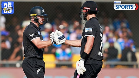 Daryl Mitchell & Glenn Phillips | India vs New Zealand 3rd ODI