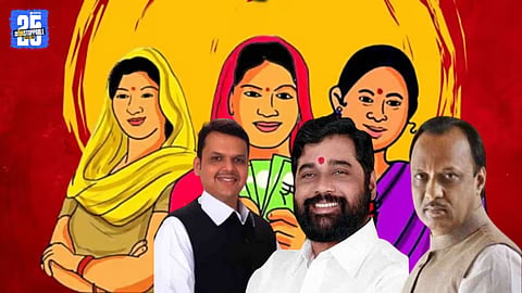 Political parties highlight the Ladki Bahin scheme during local election campaigns in Maharashtra.