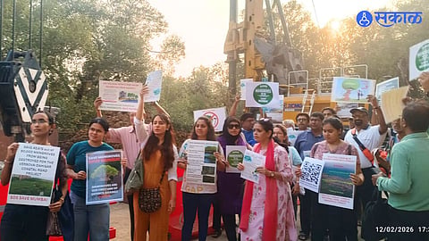 Malad Dahisar Mangrove Protest