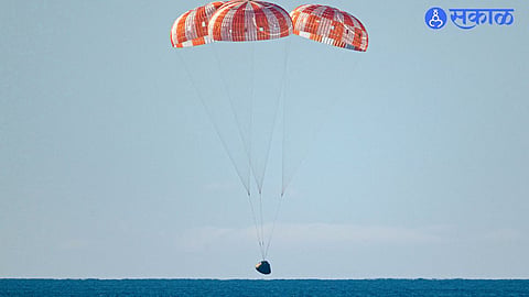 Artemis II astronauts return to Earth after completing a historic mission around the Moon.