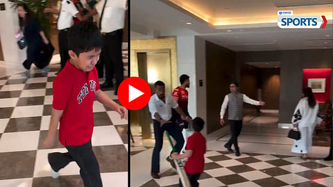 Virat Kohli autograph refused child reaction video