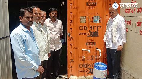Water ATM in Ardhapur: Getting Purified Cold Water at Just 50 Paise per Liter
