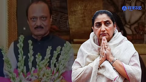 Sunetra Pawar Emotional Post Ajit Pawar