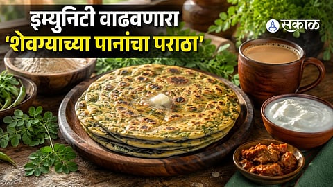 Moringa Leaves Paratha Recipe