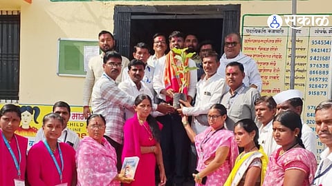 Mukhyamantri Samruddha Panchayat Raj Abhiyan: Inspection in Savkheda Budruk