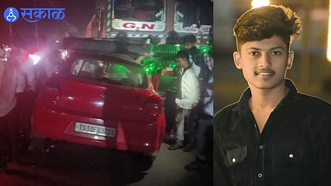 Young Professional Dies in Horrific Truck-Car Collision Near Udgir