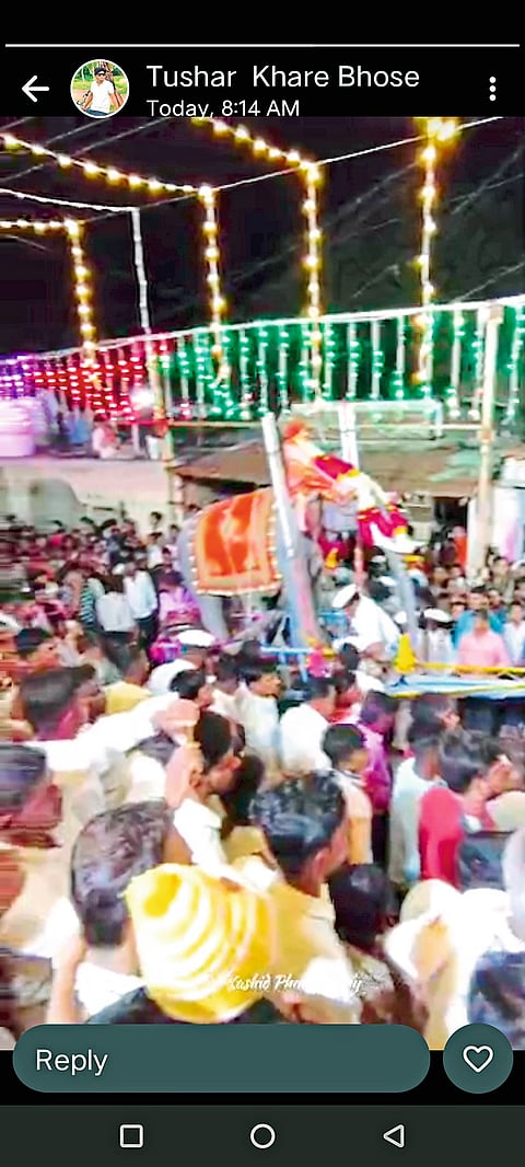 जानुबाईचं चांगभलं...कोकणच्या आईचं चांगभलं.... च्या गजरात जानुबाई देवीची यात्रा संपन्न.