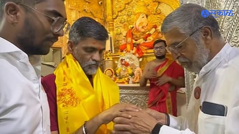 Nilesh Lanke Health Update dagadusheth temple pune