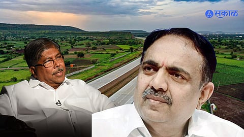 Chandrakant Patil on Jayant Patil shaktipeeth highway